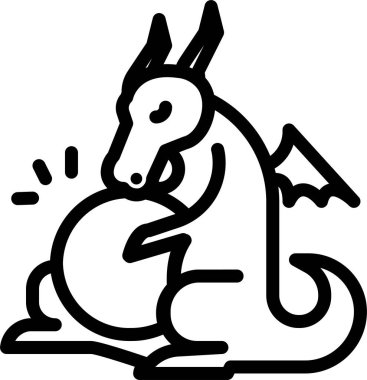 Bir tavşanın çizgi film çizimi