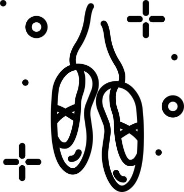 Balık. Web simgesi vektör illüstrasyonu