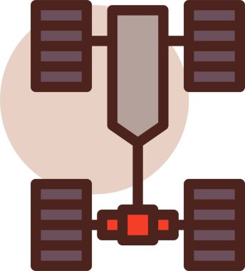 Modern b 'nin vektör illüstrasyonu kahve ikonundan yoksun