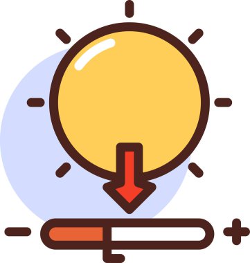 elektronik ve teknoloji simgesi, vektör illüstrasyonu beyaz arkaplanda izole edildi 
