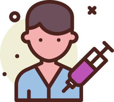 tıbbi simge vektör illüstrasyonu