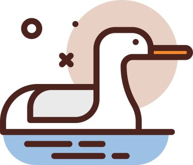 Eğil. Web simgesi basit illüstrasyon