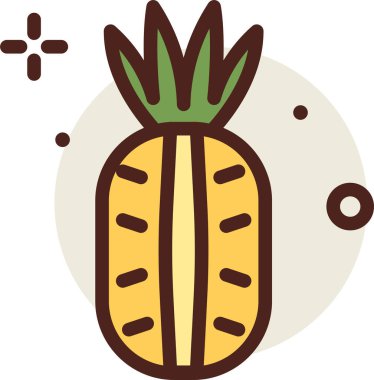 Bir karikatür mısırının vektör çizimi