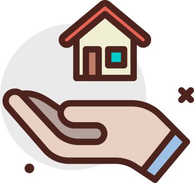 Web simgesi oluşturma, basit vektör illüstrasyonu 