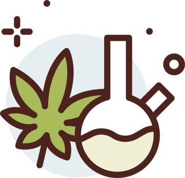 Eczane ve tıbbi simge, beyaz arkaplanda izole edilmiş basit vektör illüstrasyonu 