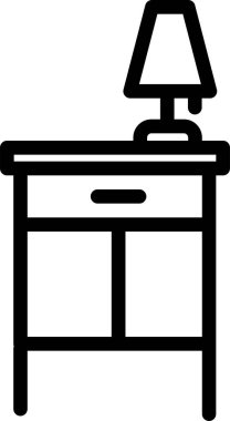 Masa. Web simgesi basit tasarım