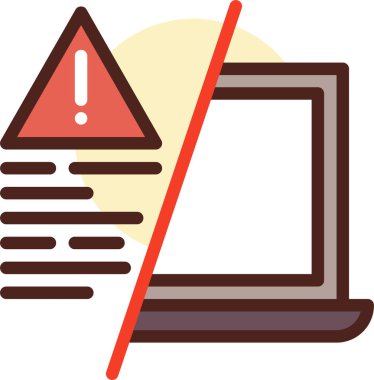 Ünlem işareti. Basit tasarım