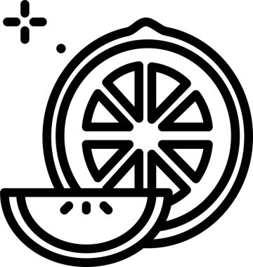 Ananas. Web simgesi basit illüstrasyon