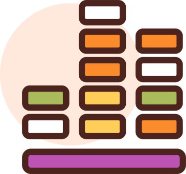 veritabanı. Web simgesi basit illüstrasyon