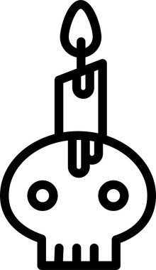 mum ağ simgesi, basit vektör illüstrasyonu