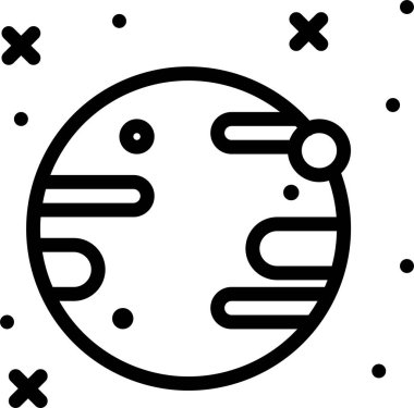 Gülümseyen küçük bir kızın şirin çizgi filmi.