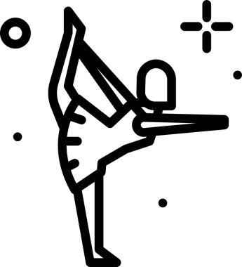 Rus kültürleri web simgesi, basit vektör illüstrasyonu