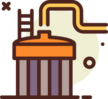 Yağ pompası. Basit resimleme