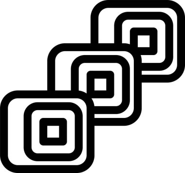 İş ve finans sektörü simgesi. vektör illüstrasyonu