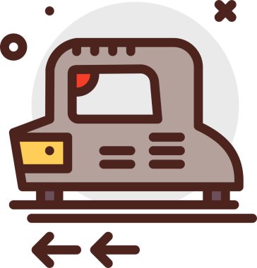 - Araba. Web simgesi basit illüstrasyon