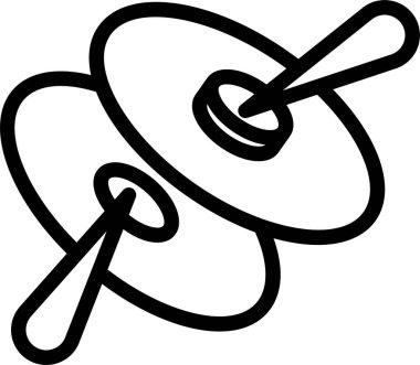 asgari taslak simgesi, vektör illüstrasyonu 