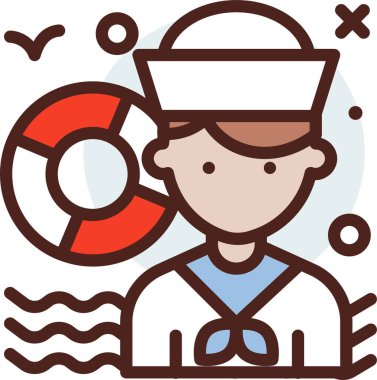 Avatar simgesi, vektör illüstrasyonu