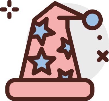 Noel süslemesi. Basit resimleme