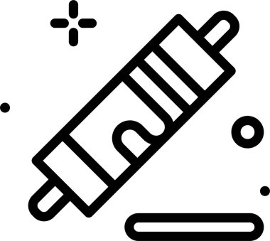 dondurma düz vektör simgesi