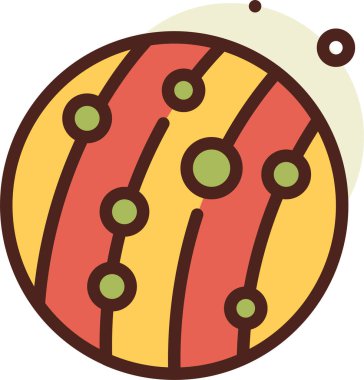 tıbbi ağ simgesi, basit vektör illüstrasyonu beyaz arkaplanda izole edildi 