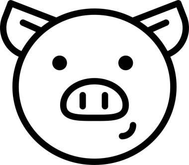 Ayı. Web simgesi basit illüstrasyon