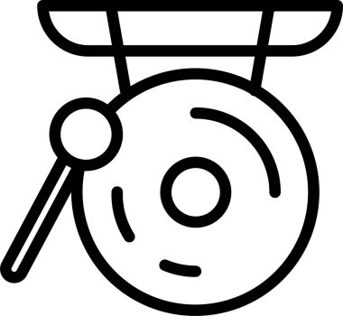 Hedef. Web simgesi basit illüstrasyon