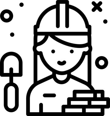 Avatar simgesi, vektör illüstrasyonu