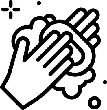 Virüs ya da hata web simgesi, basit vektör illüstrasyonu