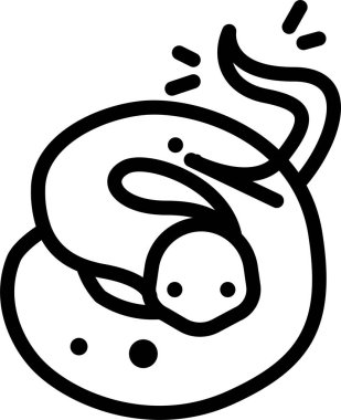 Yemek. Web simgesi basit illüstrasyon