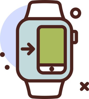 Akıllı çocuk. Web simgesi basit illüstrasyon