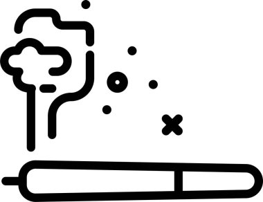 Düz bir pasta simgesi