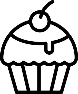 Tatlım. Web simgesi basit illüstrasyon 