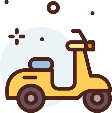 Mobilet. Web simgesi basit illüstrasyon