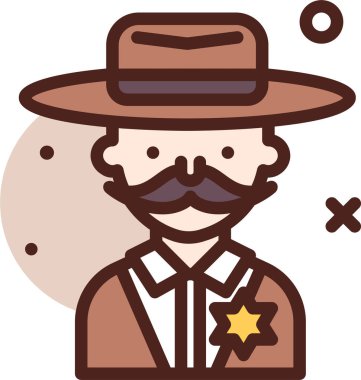 Şapkalı ve sakallı adam.