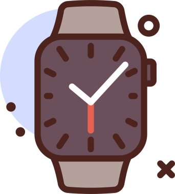 Kol saati. Web simgesi basit tasarım