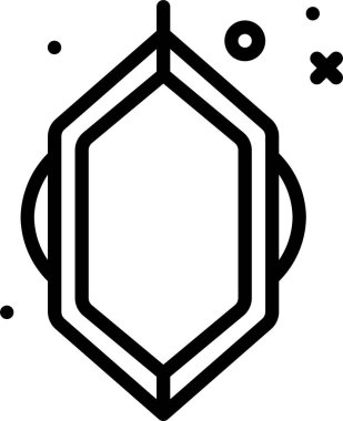 asgari taslak simgesi, vektör illüstrasyonu 