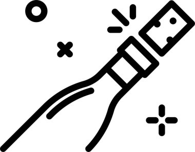 şişe ağ simgesi, vektör illüstrasyonu