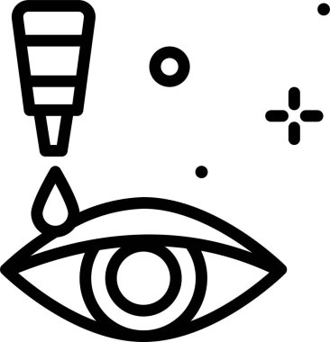 Göz. Web simgesi basit tasarım