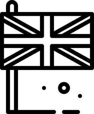 Japon bayrağı. Basit tasarım