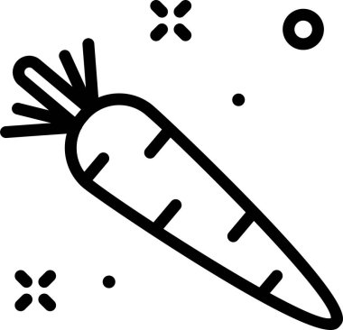 Yemek. Web simgesi basit illüstrasyon