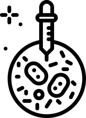 Test tüpü. Basit resimleme