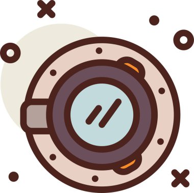 seo modern simgesinin vektör illüstrasyonu