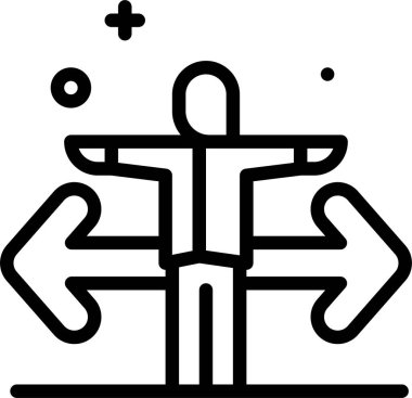 Yön oku. Basit tasarım