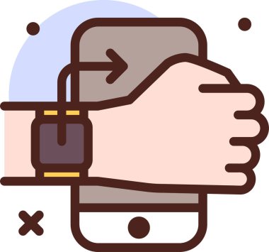 El ele tutuşan akıllı telefon.