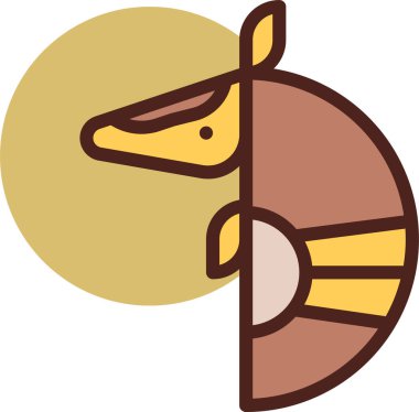 Balık. Web simgesi basit illüstrasyon