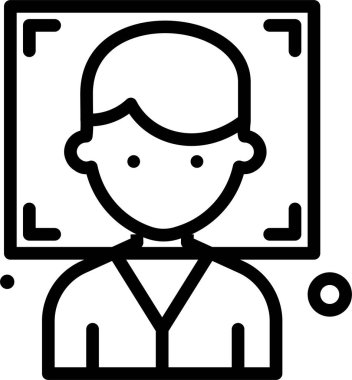 elektronik ve teknoloji simgesi, vektör illüstrasyonu beyaz arkaplanda izole edildi 