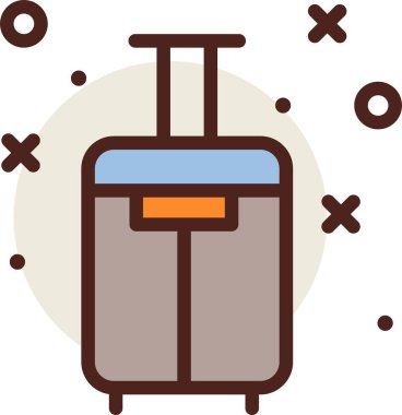 seyahat çantası. Basit tasarım