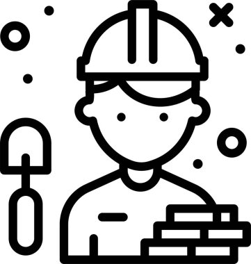 Avatar simgesi, vektör illüstrasyonu