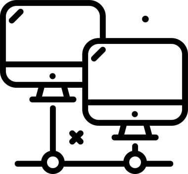 ağ web simgesi, basit vektör illüstrasyonu 