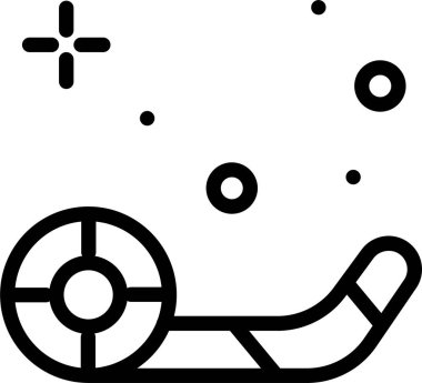 Şirin tilki. Basit resimleme